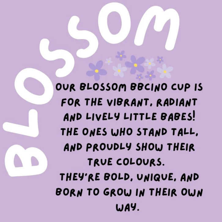 BBcino Reusable Cup: Mini BLOSSOM (120mL)