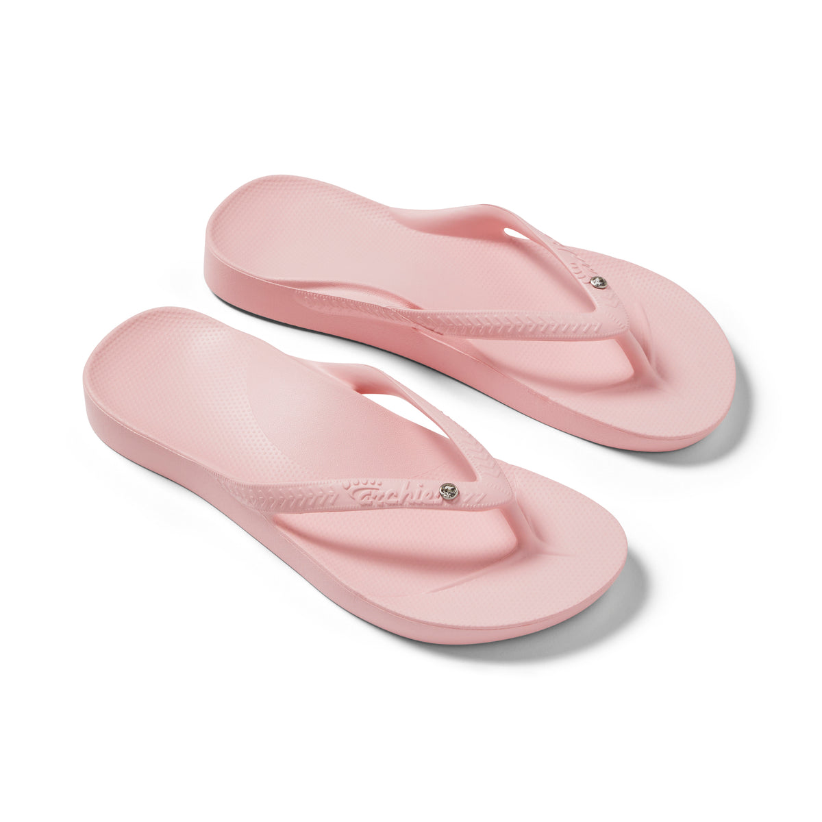 Archies Arch Support Thongs: Pink Crystal
