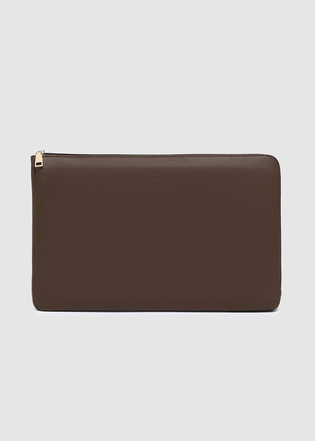 Liv Laptop Sleeve in Chocolate by Louenhide