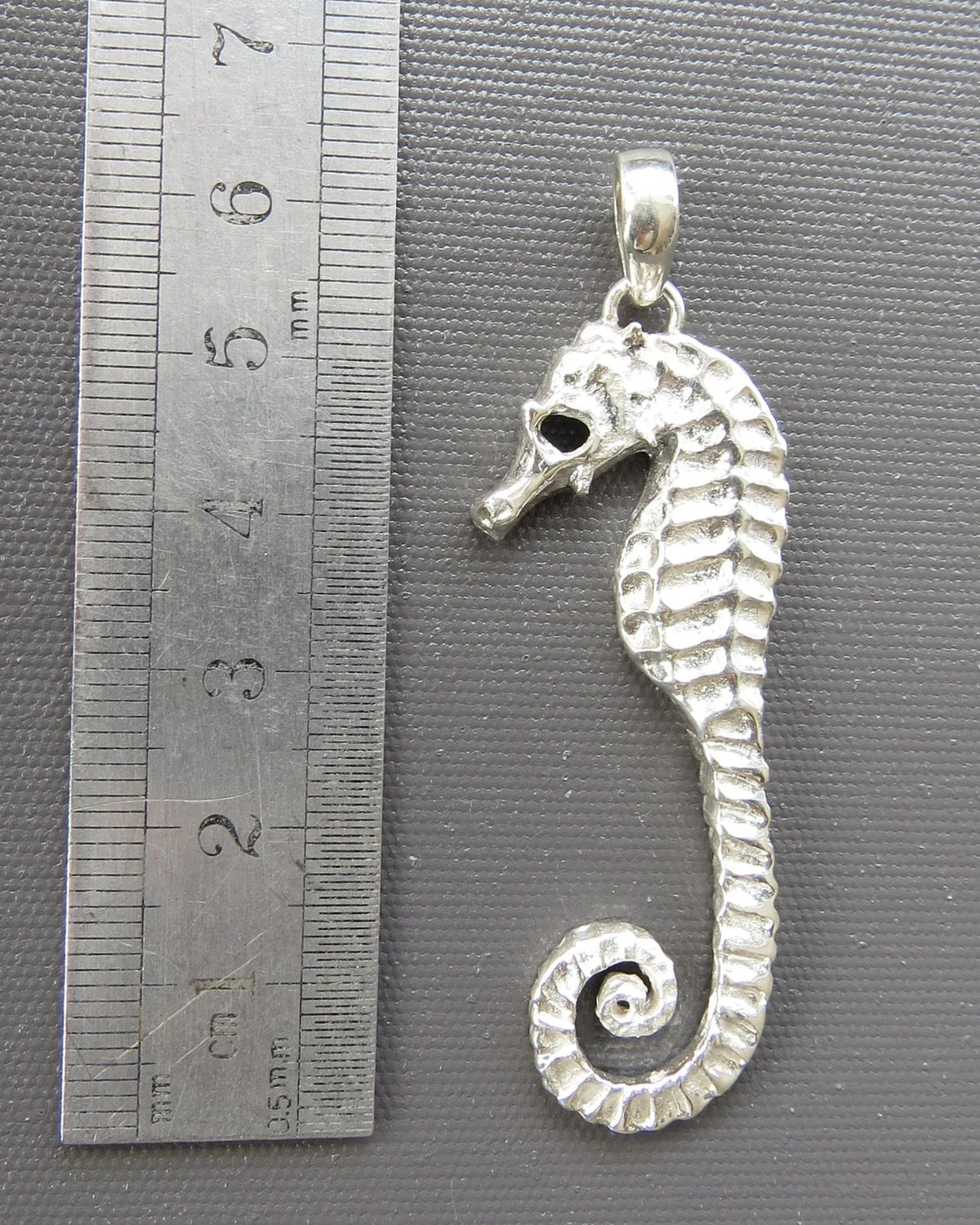 Seahorse Pendant Sterling Silver