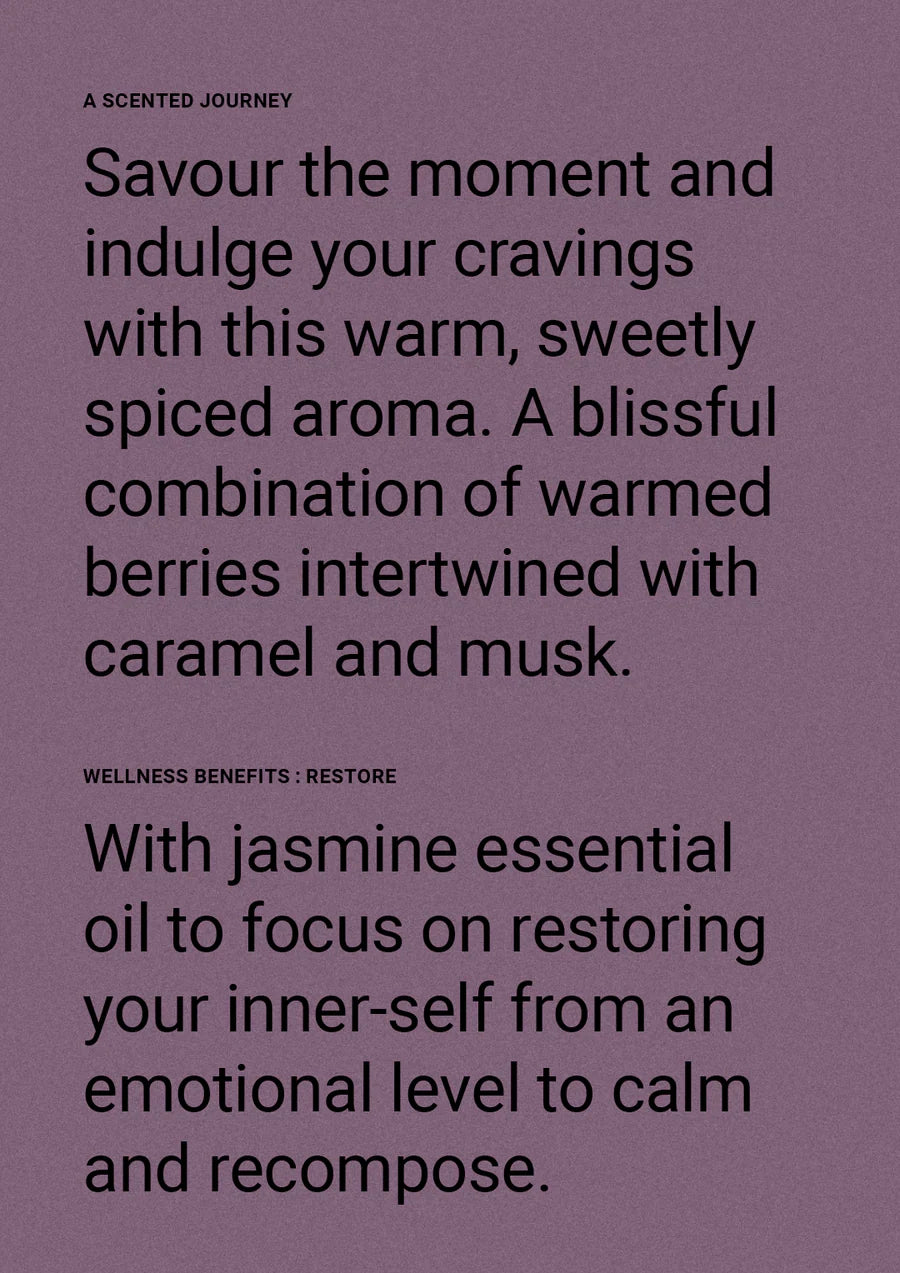 RESTORE | Wild Berry & Jasmine Luxe Body Wash 500ml
