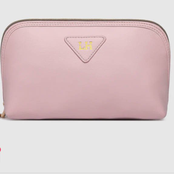 Greta Pale Pink Cosmetic Bag