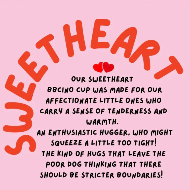 BBcino Reusable Cup: Large SWEETHEART (350mL)