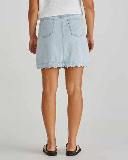 Vale Skirt Denim Blue