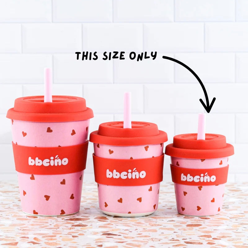BBcino Reusable Cup: Mini SWEETHEART (120mL)