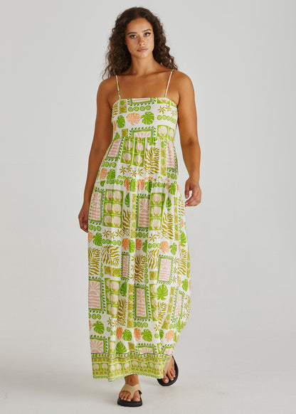 Emmett Tropical Maxi Dress