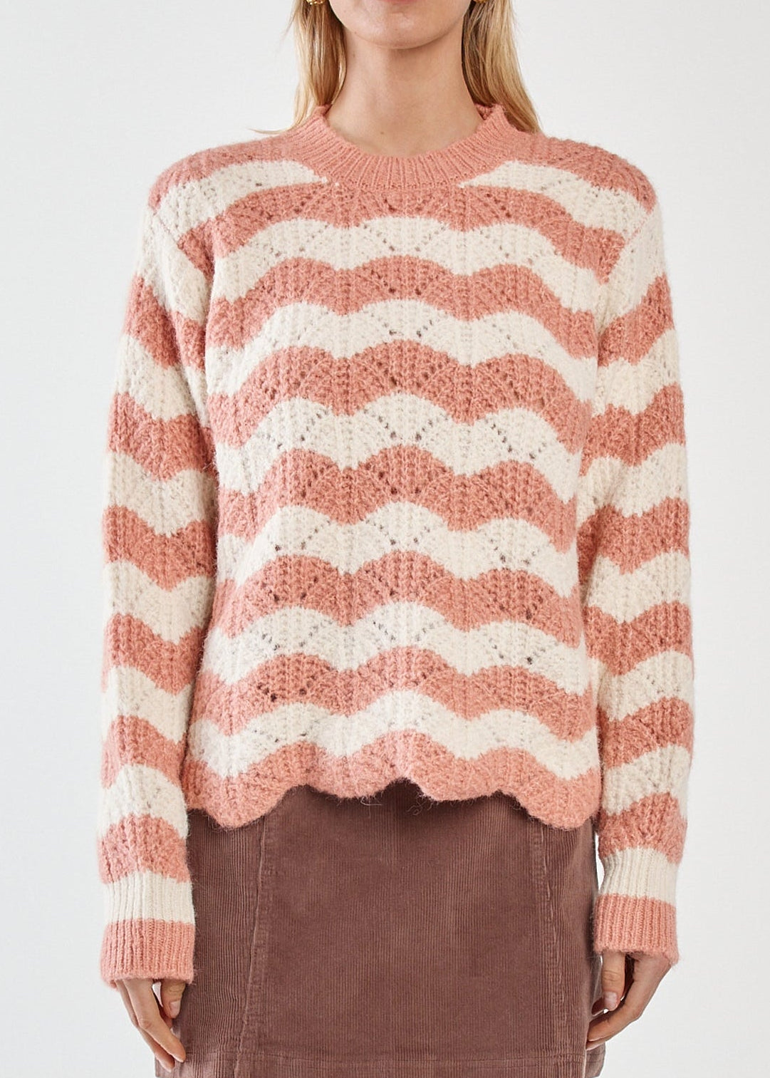 Nikkita Stripe Knit Pink by SASS