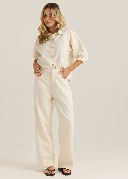 Nuala Wide Leg Jeans by BETTY BASICS