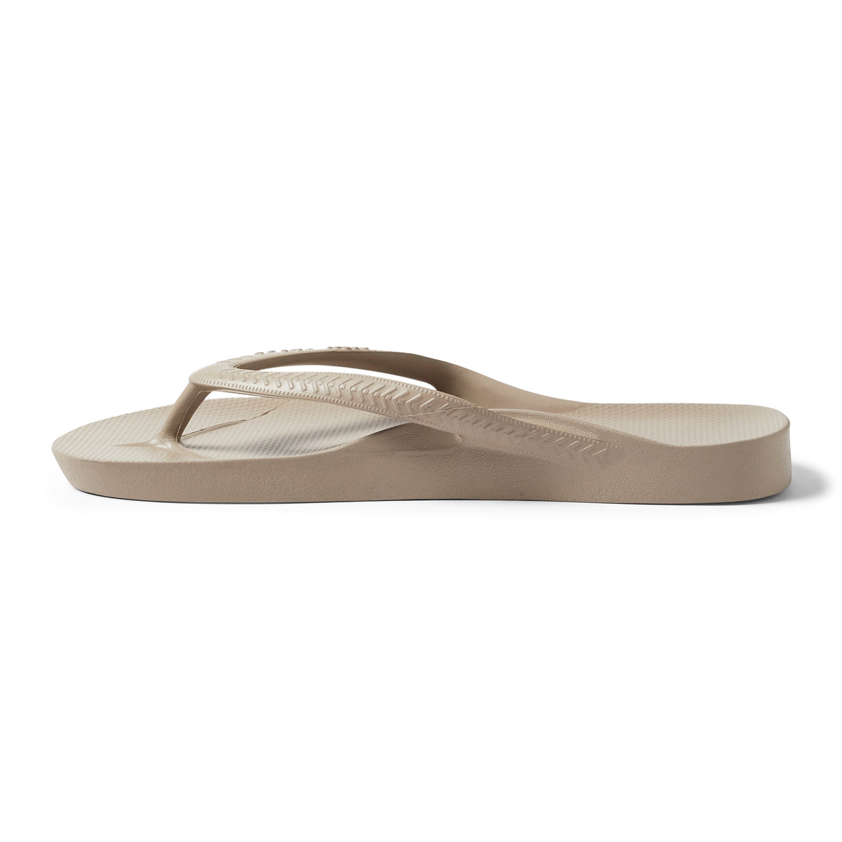 Archies Arch Support Thongs: Taupe