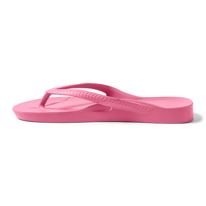 Archies Arch Support Thongs: Hot Pink