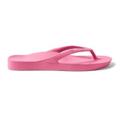 Archies Arch Support Thongs: Hot Pink