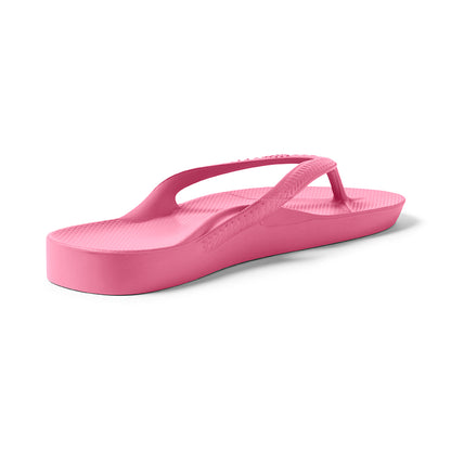 Archies Arch Support Thongs: Hot Pink