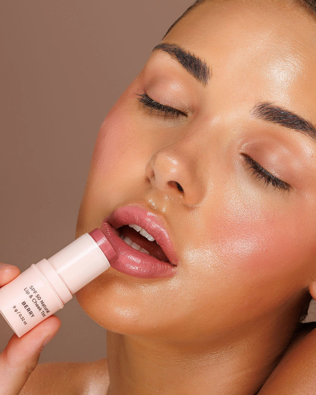 SPF 50 Natural Lip & Check Tint Stick BERRY by Avocado Zinc