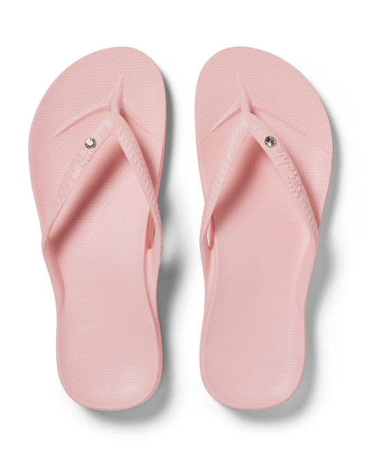 Archies Arch Support Thongs: Pink Crystal