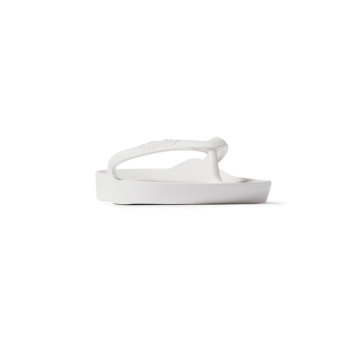 Archies Arch Support Thongs: White