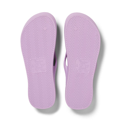 Archies Arch Support Thongs: Lilac