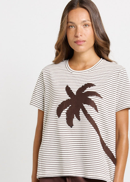 Tibby Palm Tee by Betty Basics
