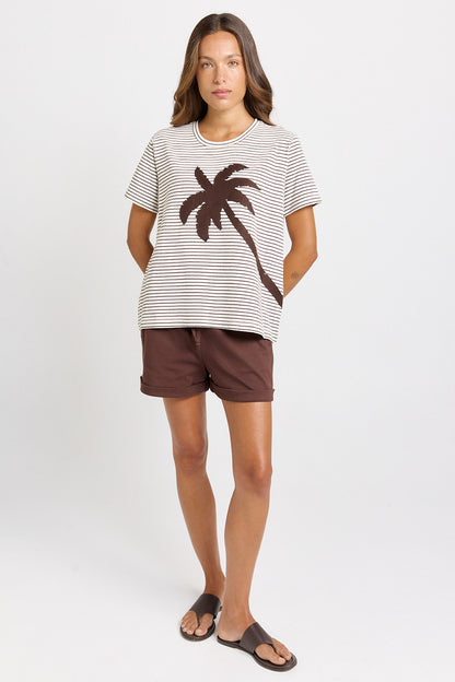 Tibby Palm Tee by Betty Basics