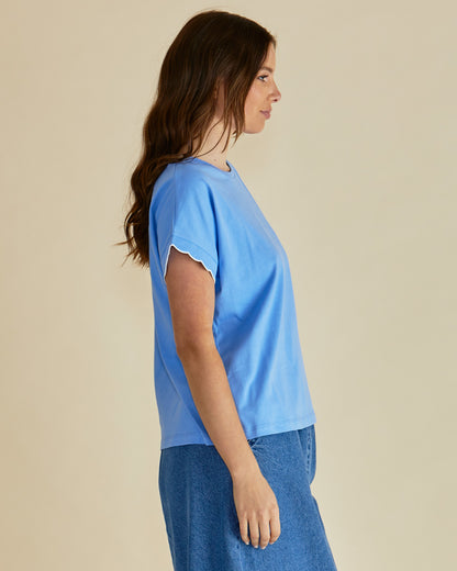 LAST ONE: SIZE 20!  Sloane Scallop Tshirt