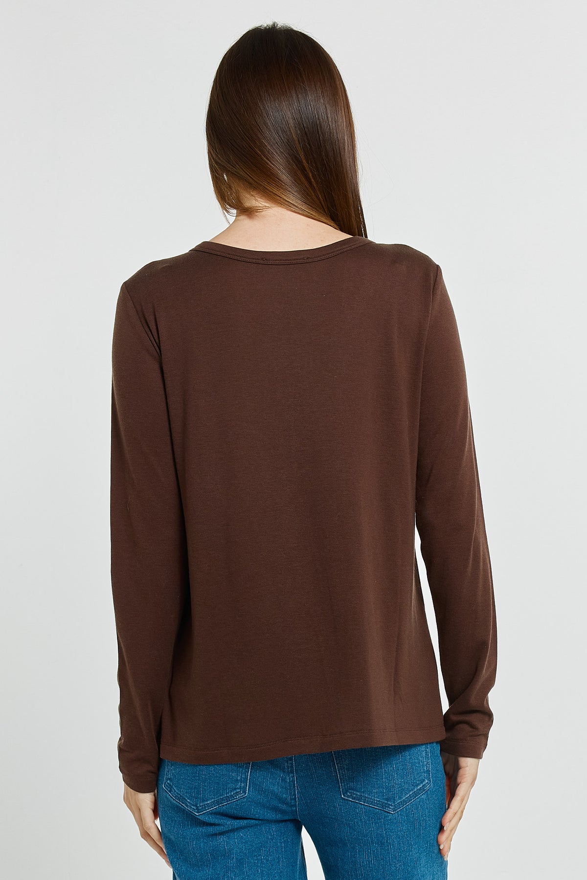 LAST ONE: SIZE 16! Westin Blended Wool Long-Sleeve Tee