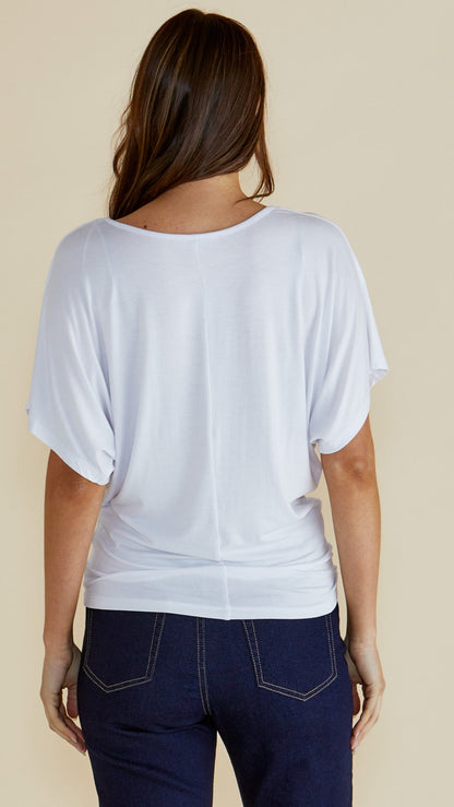 Maui White Tshirt by Betty Basics