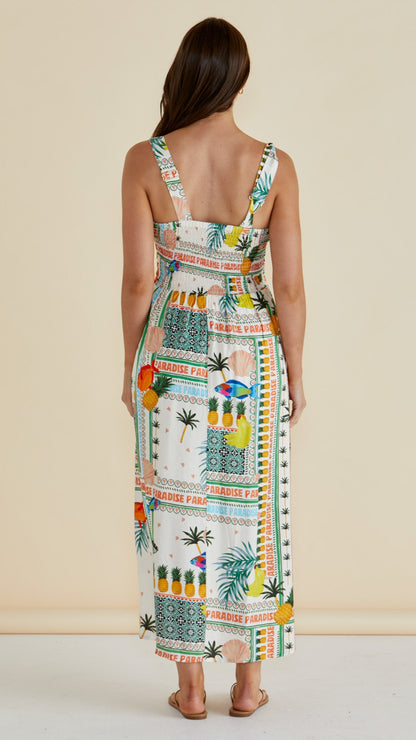 LAST ONE: SIZE 18! Tegan Island Dress by Betty Basics