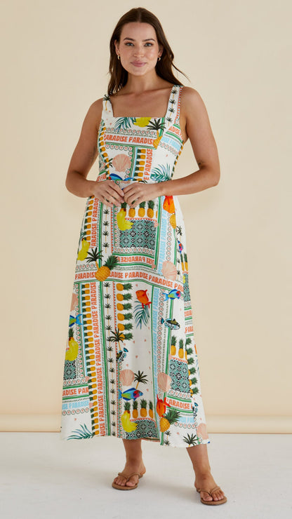 LAST ONE: SIZE 18! Tegan Island Dress by Betty Basics