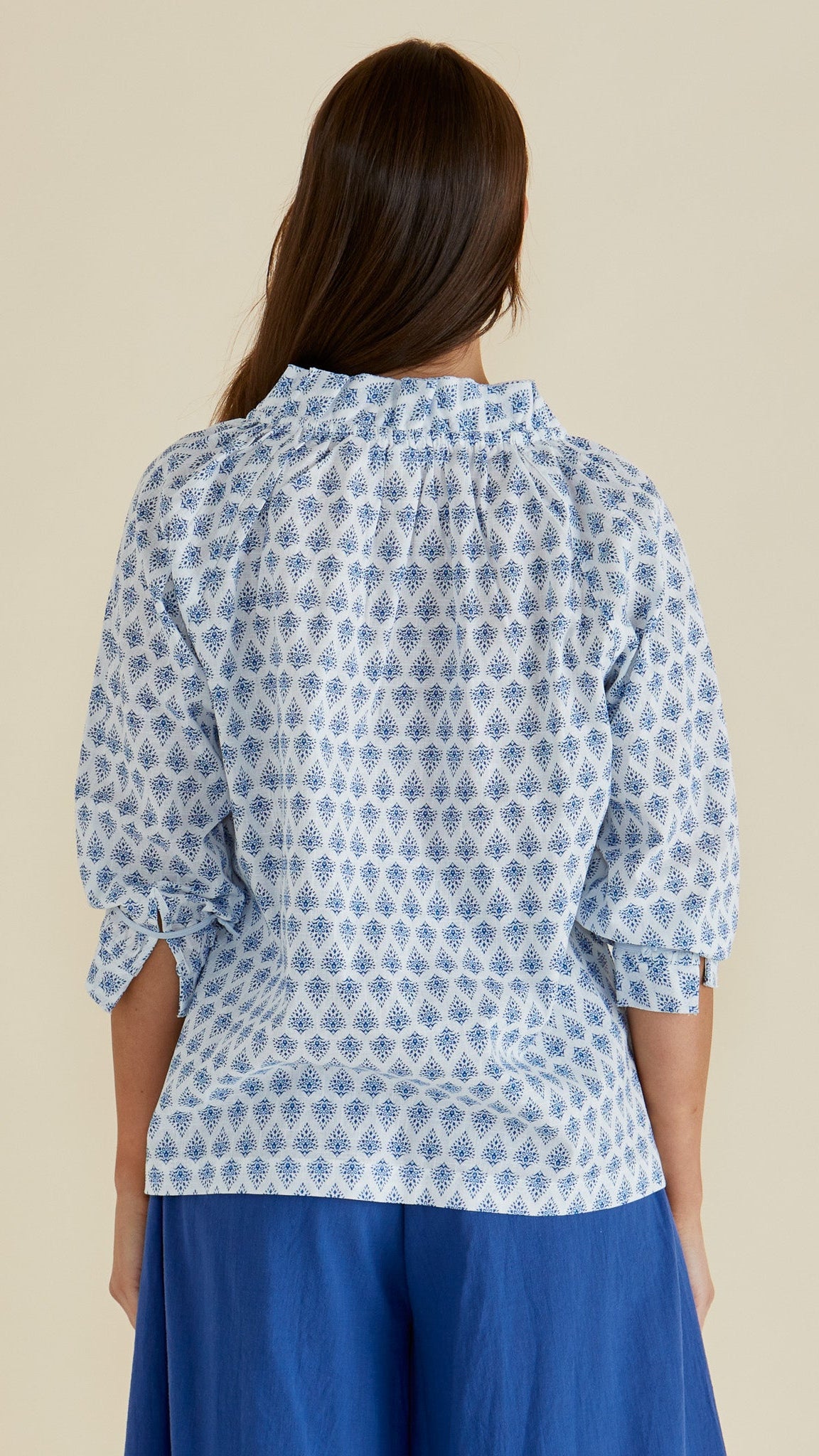 LAST ONE: SIZE 20! Charli Blouse in Blue Lotus