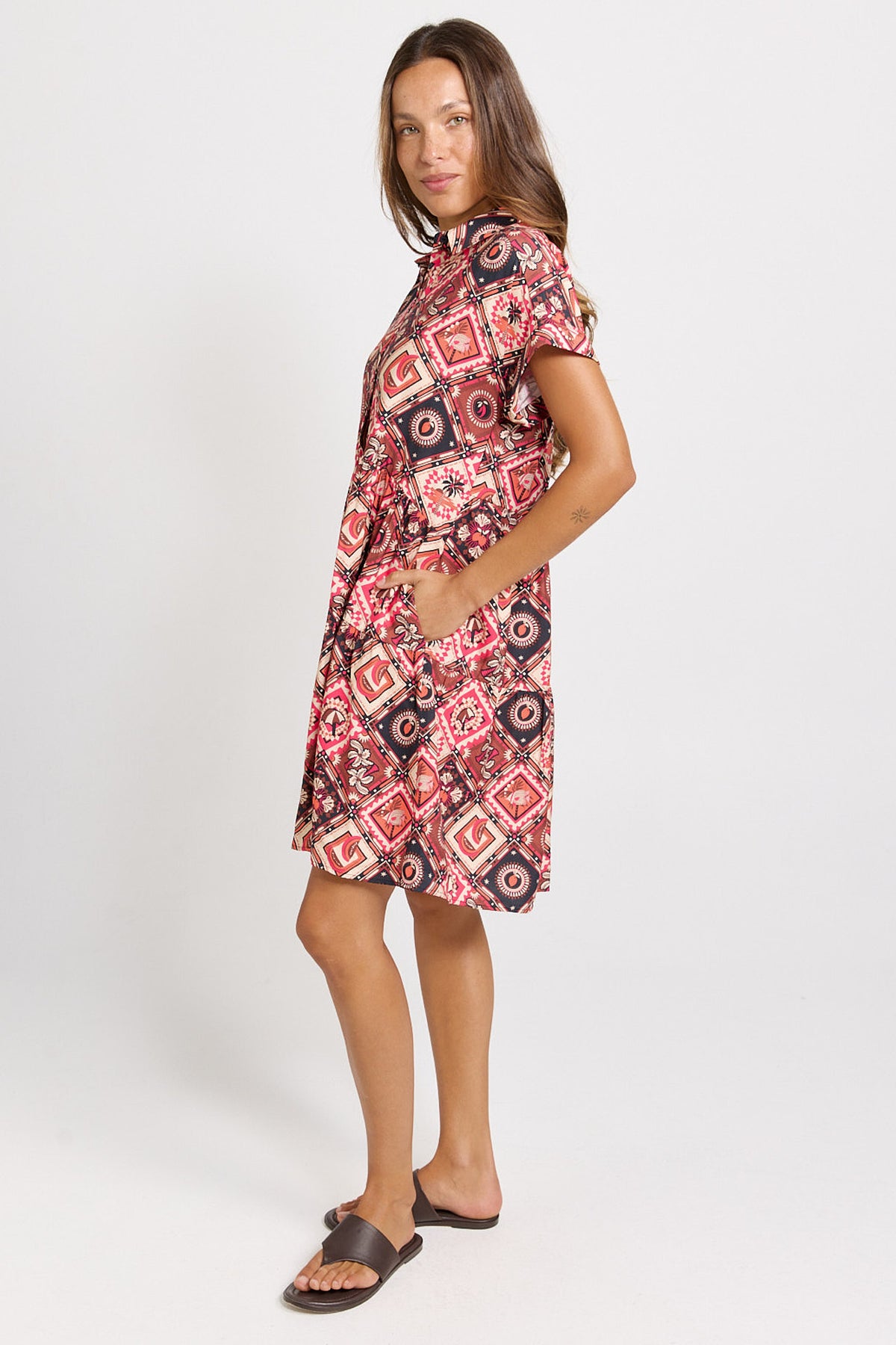 Copacabana Shirt Dress by Betty Basics