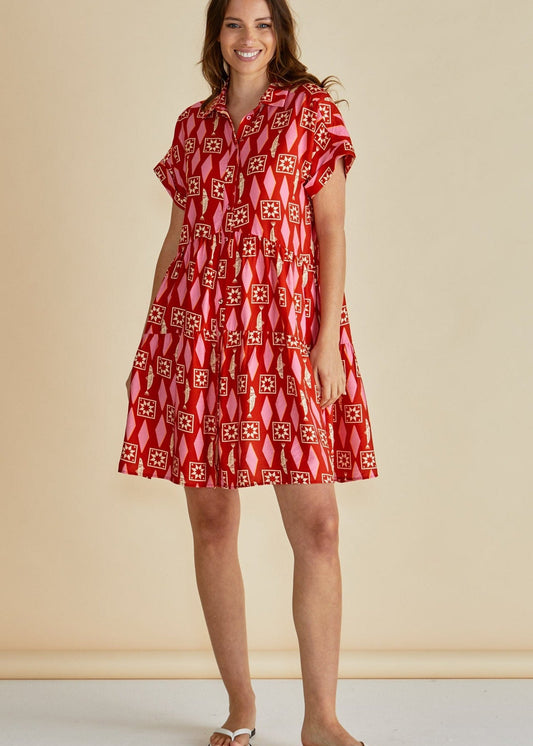 Copacabana Shirt Dress BETTY BASICS STOCKIST LOLOMA LIVING TAMBORINE MOUNTAIN DRESS SASS STOCKIST
