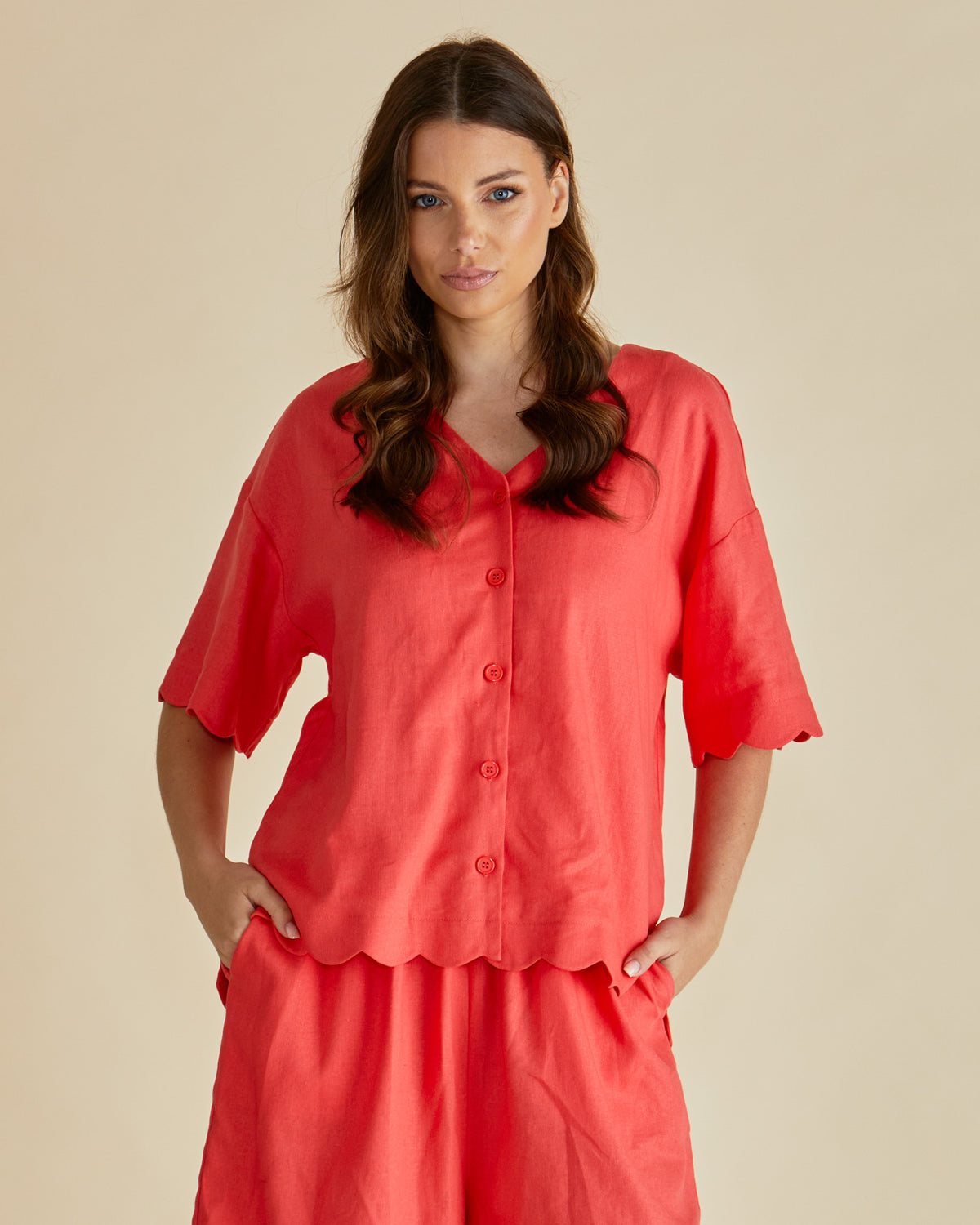 Shop the Scarlett Shirt from betty basics at Loloma Living Tamborine Mountain plus sizes available