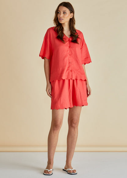 Shop the Scarlett Shirt from betty basics at Loloma Living Tamborine Mountain