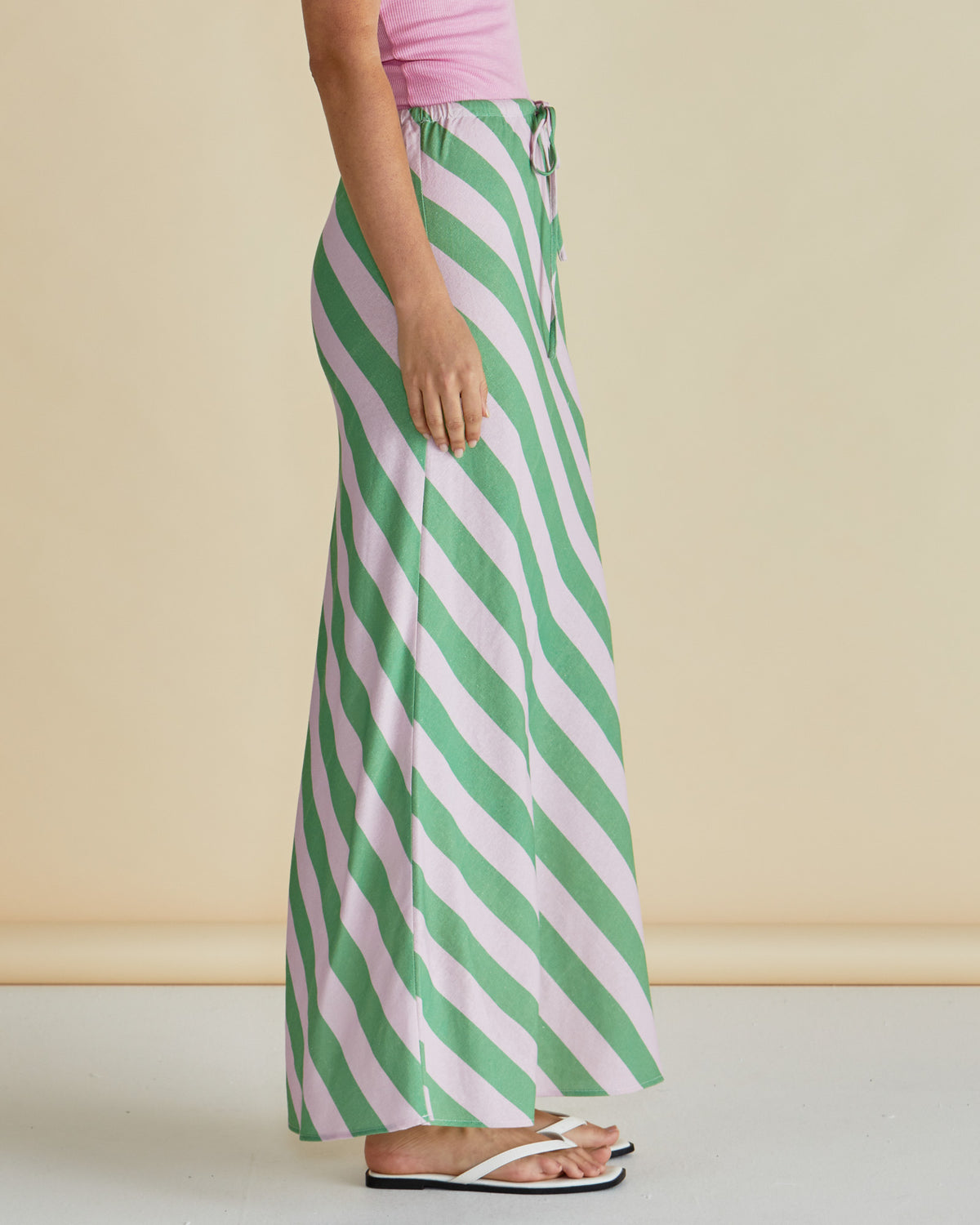 betty basics brooke bias skirt green and pink loloma living stockist of betty basics and sass tamborine scenic rim