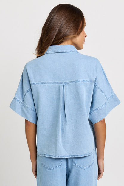 Dawn Denim Shirt by Betty Basics