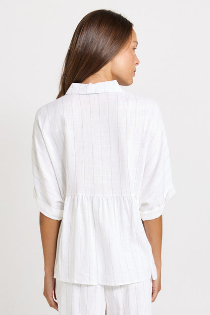 Ophelia Shirt White by Betty Basics