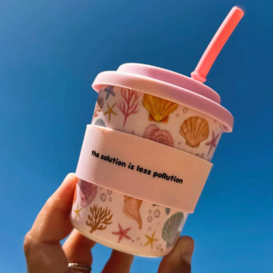 BBcino Reusable Cup: Midi SHELL YEAH  (240mL)