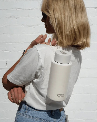 Frank Green Drink Bottle in Cloud 1L