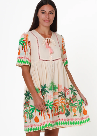 Gemma Tropical Dress by Salty Palm