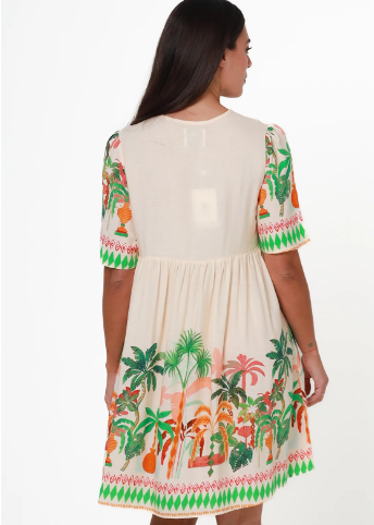 Gemma Tropical Dress by Salty Palm