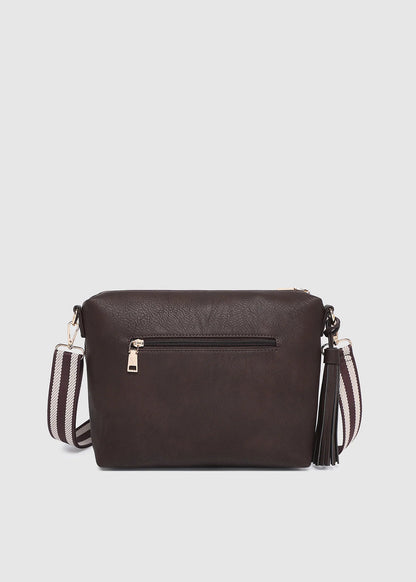 Daisy Crossbody Bag Chocolate