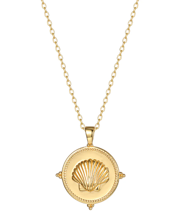 Isola Sun Necklace 18k Gold