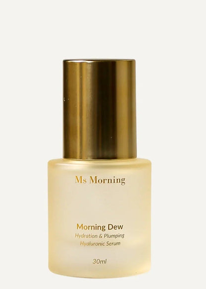 Ms Morning Morning Dew hyaluronic serum hydration and plumping skincare