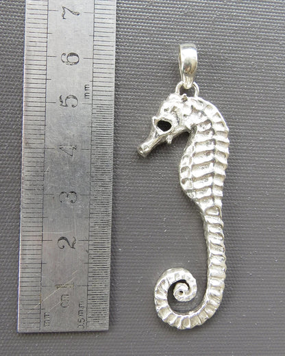 Seahorse Pendant Sterling Silver