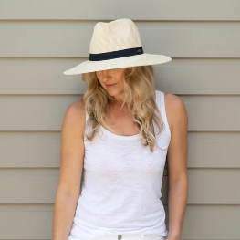 Roy Panama Hat Cream (Unisex)