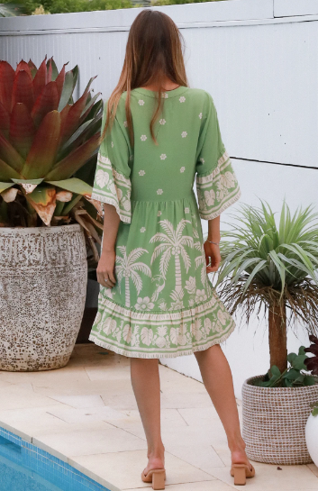 Ellen Short Dress by Salty Palm