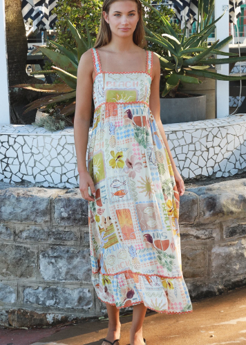 Holiday Maxi Dress by Salty Palm
