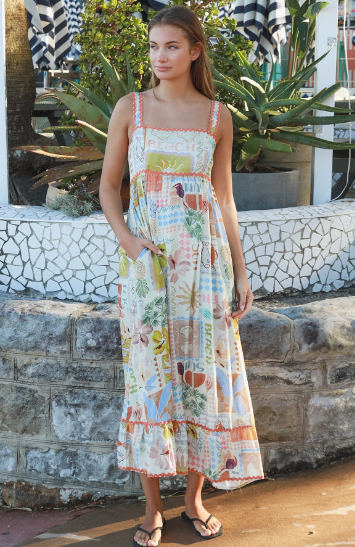 Holiday Maxi Dress by Salty Palm