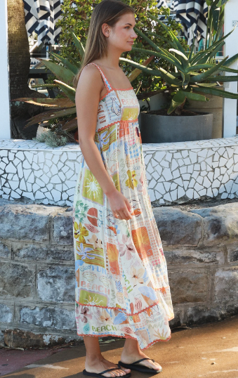Holiday Maxi Dress by Salty Palm