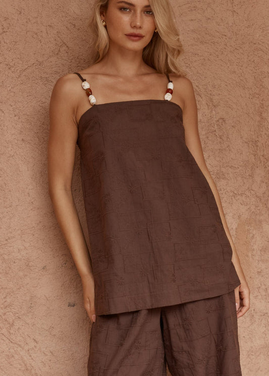 India Embroidered Tunic by SASS