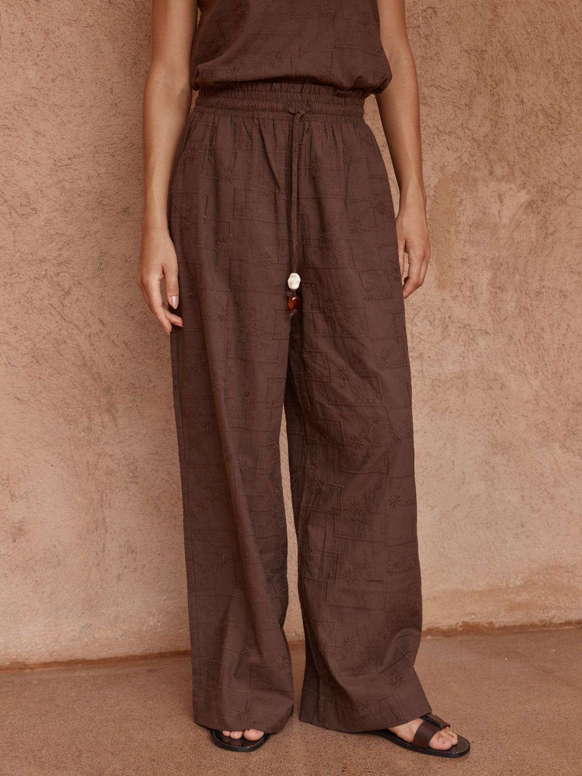Bellie Embroidered Pant by SASS